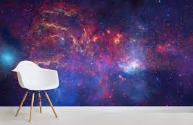 Milky Way Space Wallpaper Mural Hovia