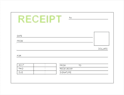 Hotel Bill Sample Format In Word Receipt Template India