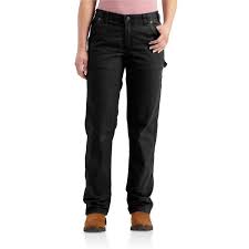 rugged flex loose fit canvas work pant