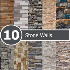 Walls Paper Stone Wallpaper Wall