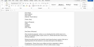 13 business letter templates for