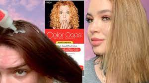 color oops extra strength hair color