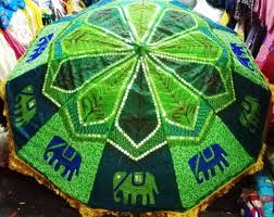 Buy Handicrafted Elephant Art Green