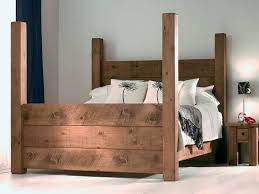 solid wood bed frame wood species