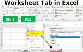 Worksheet Tab In Excel How To Copy Or Move Excel Worksheet