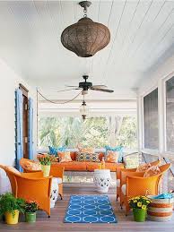 Decorate With Colorful Wicker Furniture