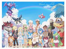 Thank you, Alola | Pokémon Sun and Moon | Pokemon alola, Anime, Pokemon
