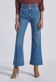 The Pinball Cropped Maritime Jean