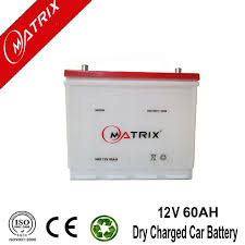 12v 60ah lead acid car battery low