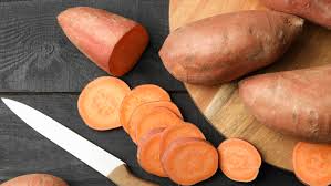 the skin on your sweet potatoes