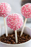 How do you keep cake pops from sticking to the stick?