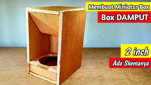 Технические характеристики tv box system: Membuat Miniatur Box Damput 2 Inch Tham B2 Dan Skema Youtube