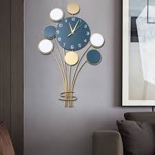 25 Large Hanging Wall Clock Metal