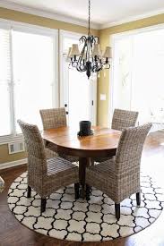 Choose a rug shape to complement your dining room furniture. 15 Round Rugs Ideas Round Oriental Rugs Round Rugs Rugs