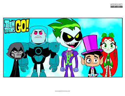 There are tons of great resources for free printable color pages online. Teen Titans Go Coloring Super Fun Coloring