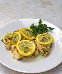 easy baked fish with lemon herbs