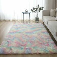large faux fur rug