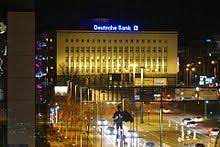 Zum deutschen bankensystem lassen sich zahlreiche interessante zahlen und fakten aufführen. Deutsche Bank Wikipedia