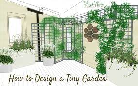 Tiny Garden Plantplots Garden Design