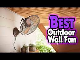 Waterproof Outdoor Wall Fan