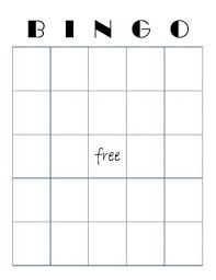 Bingo Card Word Bingo Bingo Template Bingo Card Template