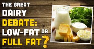 Image result for is low fat better than full fat