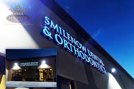 Custom Led Signs Outdoor Lighted Business Signs Majestic
