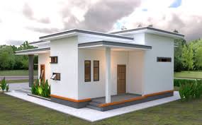 House Roof Design Flat Roof House