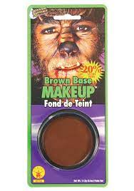 rubies brown base costume makeup