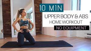upper body abs home workout