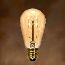 Satco S2414 5 24 40st19 Cl 9s Vintage 40w St19 Vintage Edison Style Light Bulb With Hair Pin Filament Case Of 6 045923024146