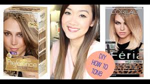 diy how to tone bry hair after