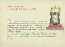 tale of the prince and the magic carpet