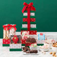 holiday sweets gift tower hickory farms