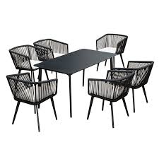 Sky Garden Table Set For 6 People