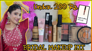 under 200 rs bridal makeup full kit