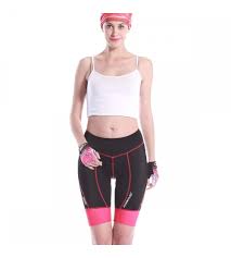 Womens Cycling Compression Shorts 3d Padded Bike Bicycle Pants Riding Tights Pink Cy18kyt6cmq Size X Small