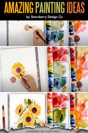 26 Easy Acrylic Painting Ideas For