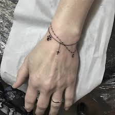 3 er set henna tattoo halskette armband und ring in. Armband Tattoo 55 Ideen Fur Frauen Und Manner