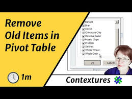 in excel 2007 pivot table