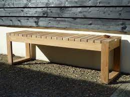 teak garden bench