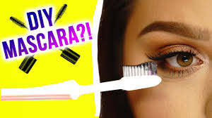 diy mascara makeup mythbusters w