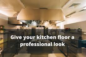 give your kitchen floor a professional