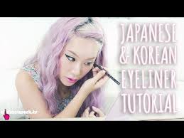 anese and korean eyeliner tutorial