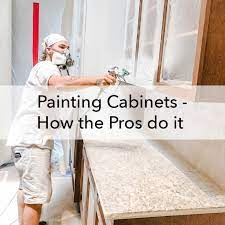 painting cabinets how the pros do it