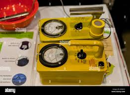 Estudio de la cámara de ionización Vintage METER (contador Geiger) - EE.UU  Fotografía de stock - Alamy