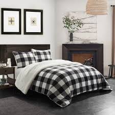 comforter sets buffalo plaid bedroom