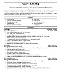 commercial cleaner resume exles