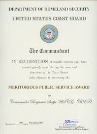 Community Service Award Certificate Template