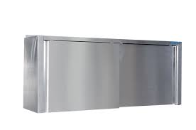 stainless steel hanging cabinet depth
